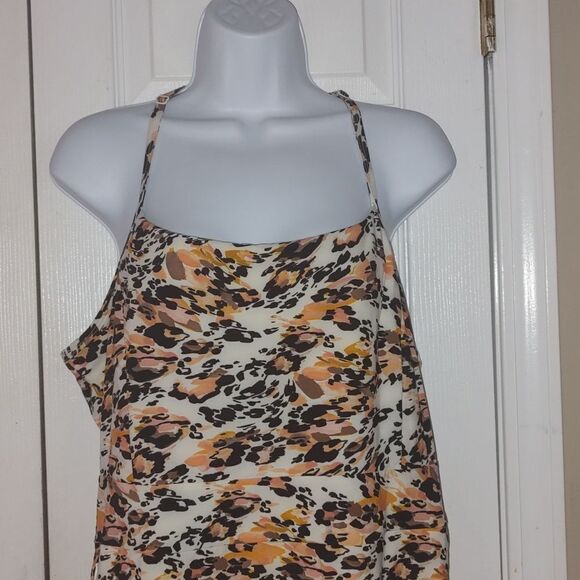 CALIA Performance Dress New Animal Unbleached Sz L NWT - Picture 3 of 13